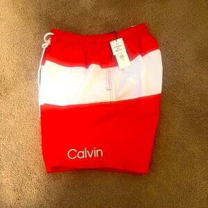 NWT $60 Calvin Klein swim trunks sz xx large